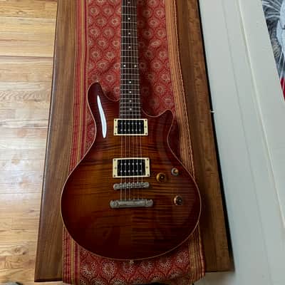 Edwards (by ESP) Potbelly (Amber Cherry Sunburst) | Reverb