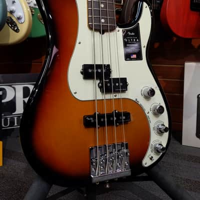 Fender American Ultra Precision Bass - Ultra Burst image 1