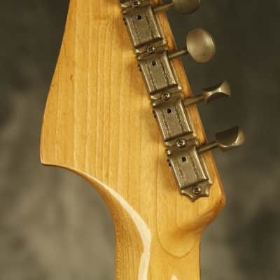 all original 1965 Fender Jazzmaster Sunburst clay dots, January of '65 image 18
