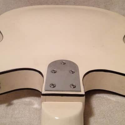 1960's Sekova White Hollowbody Electric Guitar Japan MIJ image 18
