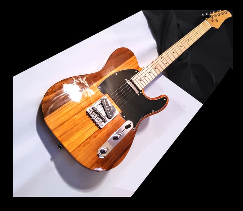 🎸T Style Electric Guitar +Soft Case/Gig Bag, Strap, Cable!🎸 image 1