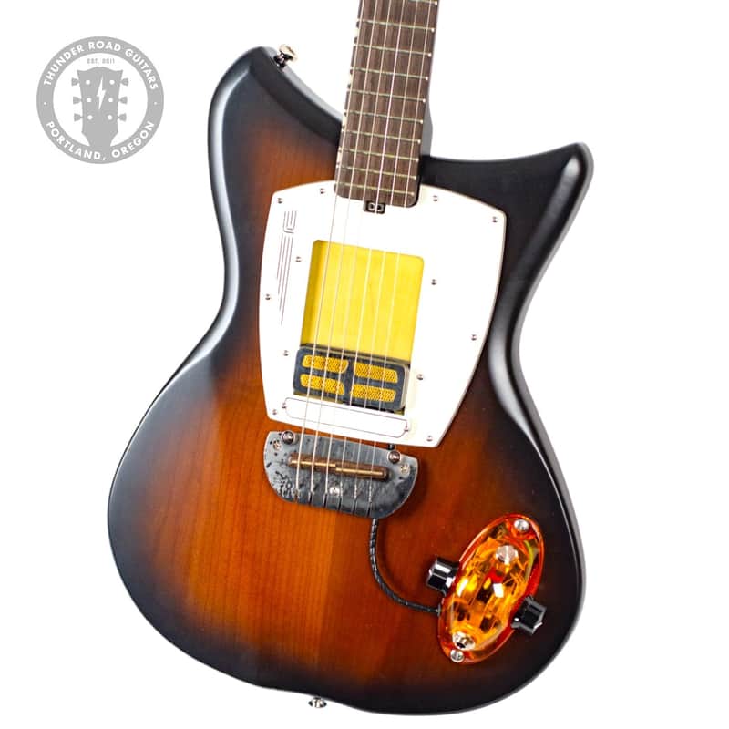 Recent Baranik RE-1s Electric Guitar Satin Sunburst #051 image 1