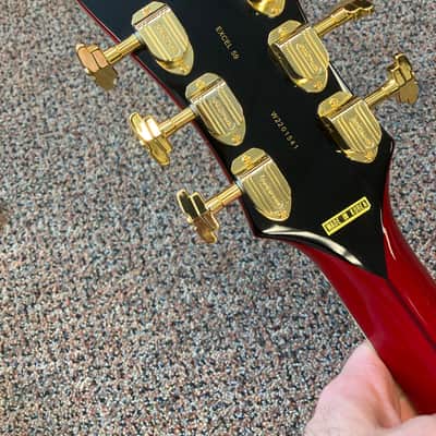 D'Angelico Excel EX-59 Hollow Body with Stairstep Tailpiece 2021 - Present Transparent Cherry image 5
