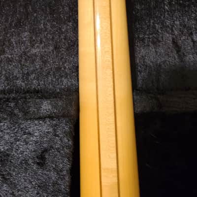 Rick Turner Custom Piezo Fretless Clear Burst image 11