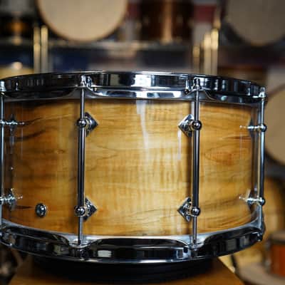 Craviotto Private Reserve Curly Ambrosia Maple Snare Drum - 14x7- 2016 New Old Stock! image 3