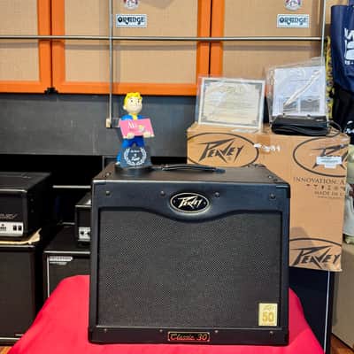 Peavey 50 ANNIVERSARY Made in USA  CLASSIC  30 COMBO 1x12” - Black image 25
