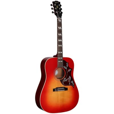 Gibson Hummingbird Special Acoustic-Electric Guitar (with Case), Vintage Cherry Sunburst image 2