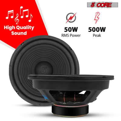 5 Core 8 Inch Car Woofer Audio 4Pcs 1000W 4Ohm Deep Bass Subwoofer Component Loud Speaker System image 3