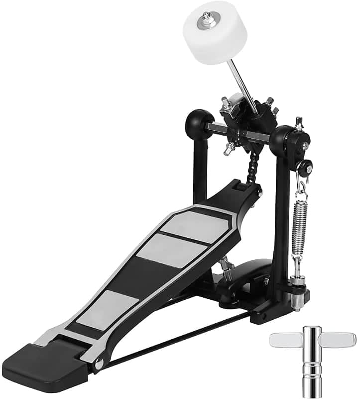 Bass Drum Pedal,Drum Pedal,Kick Drum Pedal with Hammer,Chain Drive Bass Pedal, Drum Practice Pad Instrument Accessories image 1