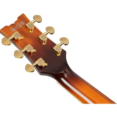 Ibanez AM93QA AM Artcore Expressionist Electric Guitar - Vintage Violin High Gloss image 8