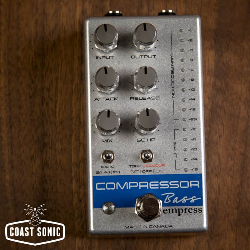 Empress Effects Bass Compressor *Silver Sparkle* image 1
