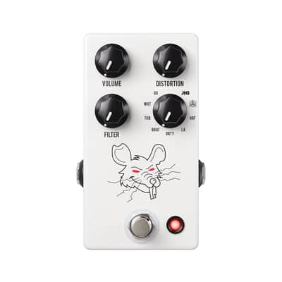 JHS White Packrat Distortion Pedal image 1