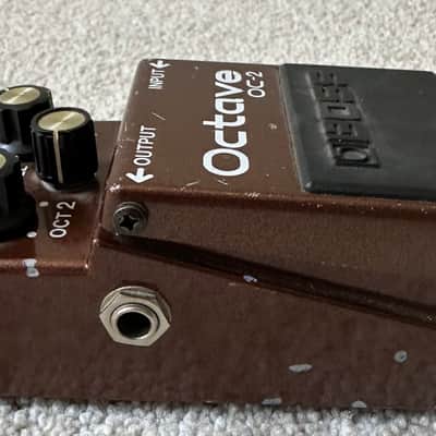 Boss OC-2 Octaver (Black Label) 1982 - 1984 - Brown image 5