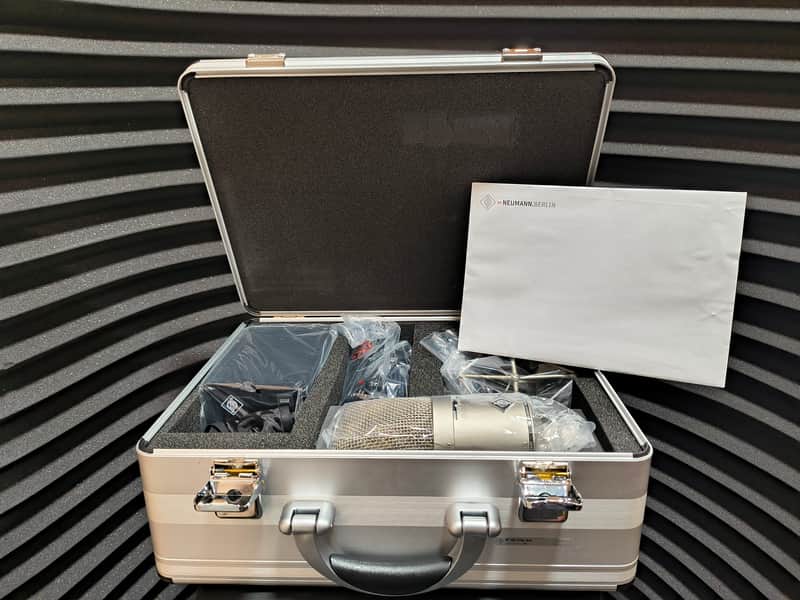Neumann M 149 Large Diaphragm Multipattern Tube Condenser Microphone 1999 - Present - Nickel image 1