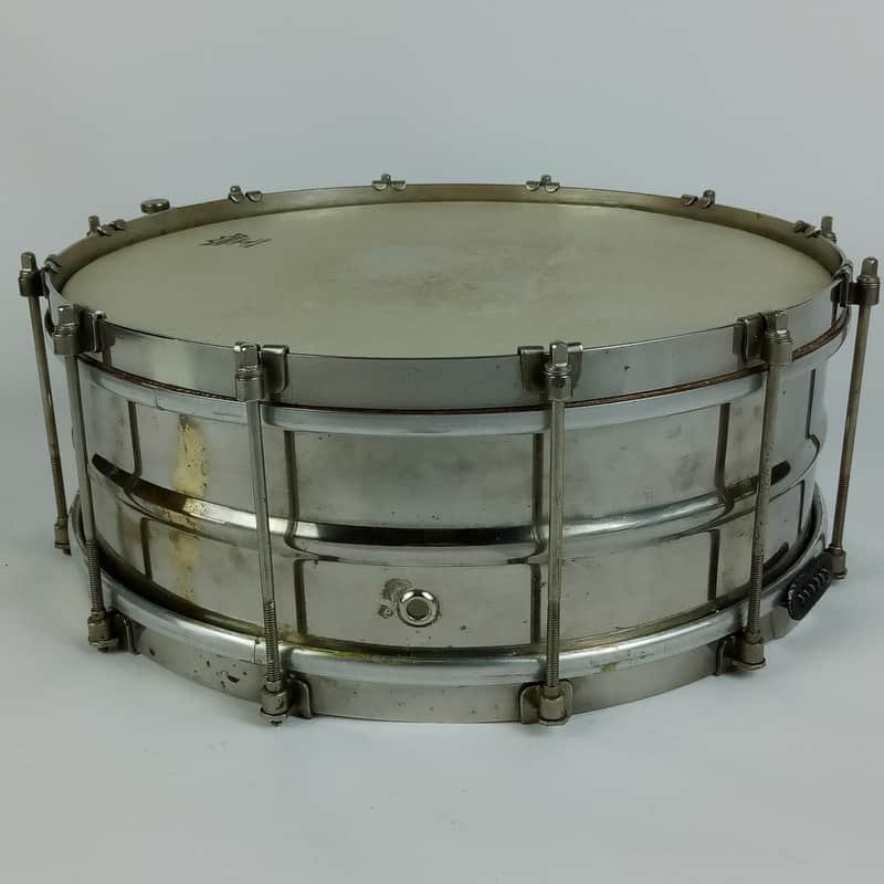 Gretsch 5x14" 1939-1941 Junior Professional Snare Drum NOB Brass Shell 12Lug USA image 1
