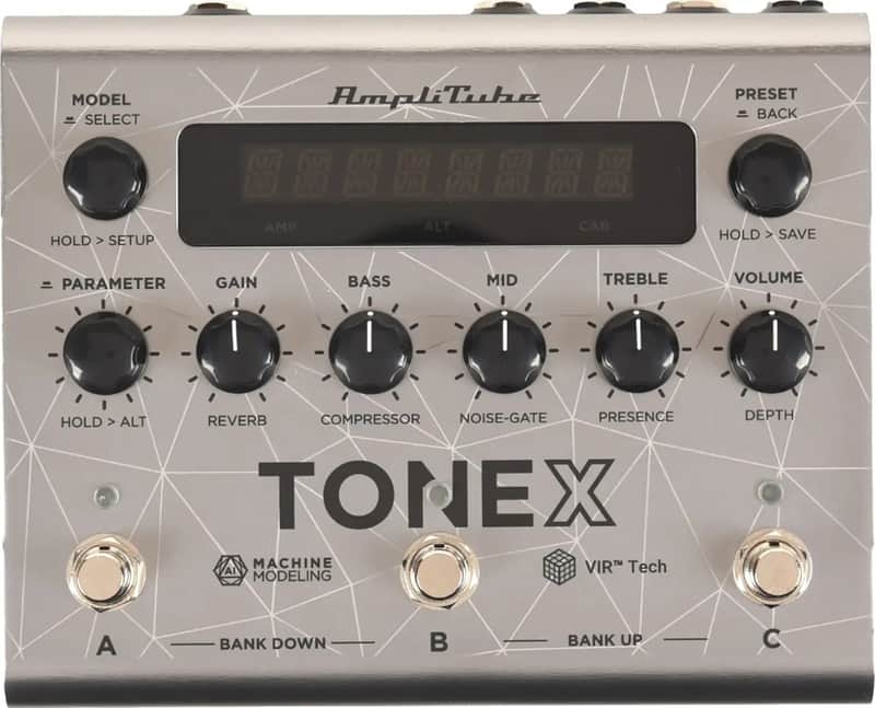 IK Multimedia TONEX Bass Edition Bass Multi-Effects Pedal image 1