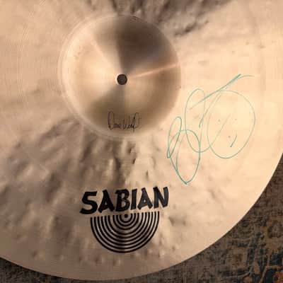 BILLY COBHAM SIGNED Sabian HHX LEGACY 18” Crash ONLY 1160 g Collectible! Don’t Pay $464 image 7