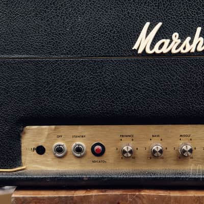 1975 Marshall JMP 1987 Lead 50 Watt Head - From the Collection of Thom Rotella image 5