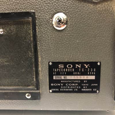 Sony TC-230 Stereo Tapecorder Manual image 8