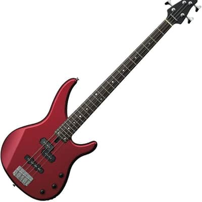 Yamaha TRBX174 RM 4-String Electric Bass Guitar Red Metallic image 2