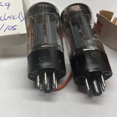 RCA 5AR4 Match Pair (Mullard) imagen 4