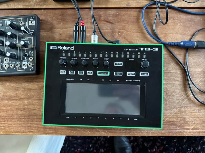 Roland TB-3 AIRA Touch Bassline Synthesizer 2014 - Present - Black image 1