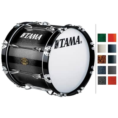 Tama Marching Maple Bass Drum Regular Dark Stardust Fade 14x20 image 3