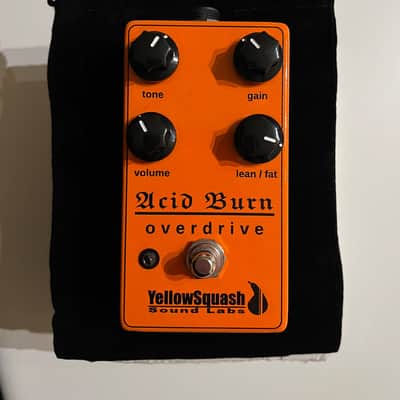 Yellow Squash Sound Labs Acid Burn MINT w/box and bag.  Amazing OD tones. image 1