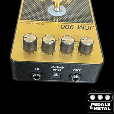 Marshall JCM 900 Overdrive Pedal 2025 - Present - Black / Gold - X16603 image 3