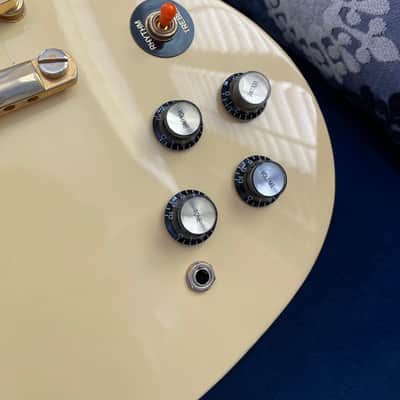 Epiphone G-400 Les Paul (SG) Custom 1999 - 2012 - Antique Ivory image 6