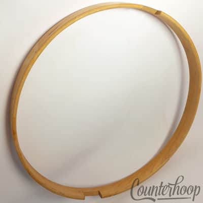 *Ludwig WFL 14"1-Ply Natural Maple Wood Hoop/Rim Snare Drum Resonant Vintage 50s image 2