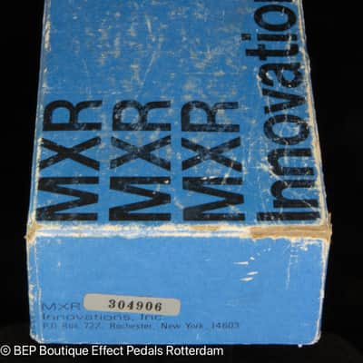 MXR MX-103 Script Blue Box 1975 s/n 304906 Jimmy Page, Rowland S Howard - Birthday Party image 14