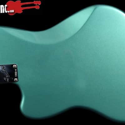 Fender American Professional Classic Jazzmaster Electric Guitar Faded Sherwood Green Metallic image 3
