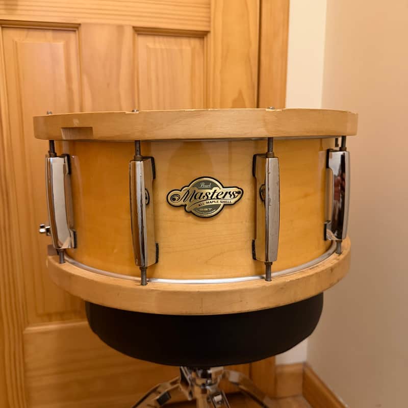 Pearl MCX1465S/C102 Masters MCX 14x6.5" Maple Snare Drum 2007 - 2015 - Natural Maple image 1