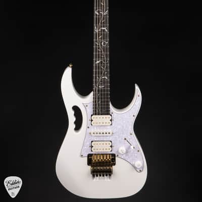 Ibanez JEM7VP Steve Vai Signature - White image 3