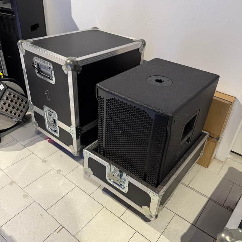 RCF SUB 702-AS II Active 1400 Watt 12” Subwoofer Speaker 2010s - Black image 1