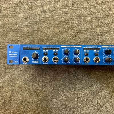Samson S-Phone S Class Headphone Mixer/Amplifier 2010s - Blue image 2