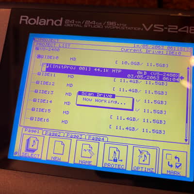 Roland VS-2480DVD LOADED w 4x VS8F-2 effects cards - 80gb HD cd vs 2480 image 8