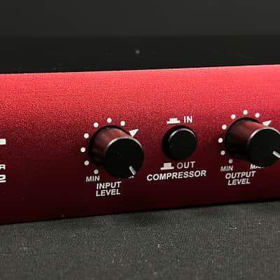Galaxy Audio DS-CP22 Dual Channel Comp Limiter - Red image 3