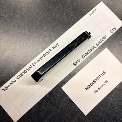 ORIGINAL Yamaha Replacement SHARP/BLACK Key (Yamaha C61K6 Keybeds) (VL57060R/VA850500) for SY22/35/55, DX11, DS55, S30, AN1X, CS6X, V50, W7, YS200, and Korg 707