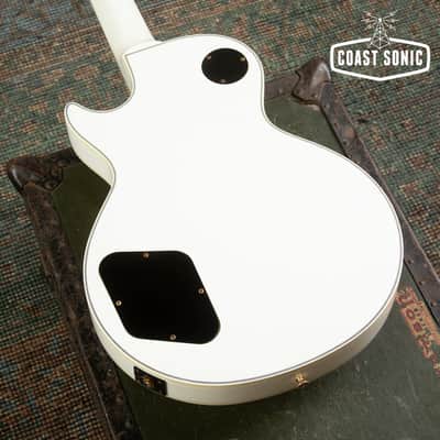 1990 Greco EGW-700 Les Paul Custom Made in Japan Alpine White image 9