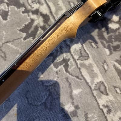 Phantom Mephisto 5 String active left handed lh Bass Open Swampash Ebony birdseye maple headstock lefty - Nature image 18