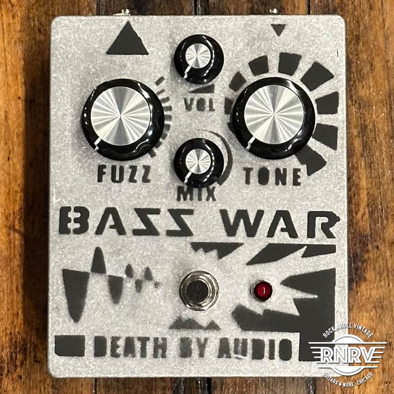 Death By Audio Bass War - Silver / Black image 1