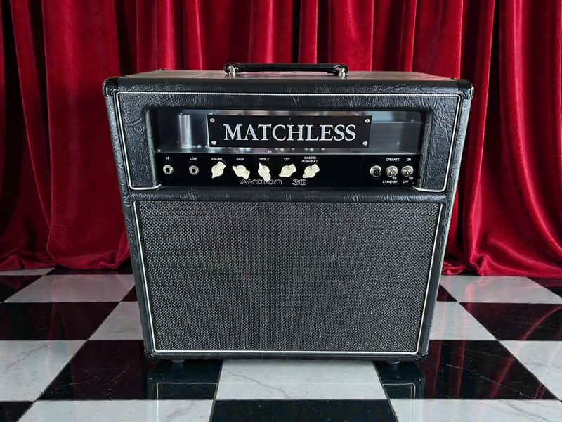 Matchless Avalon 30 30-Watt 1x12" Guitar Combo 2009 - Present - Black image 1