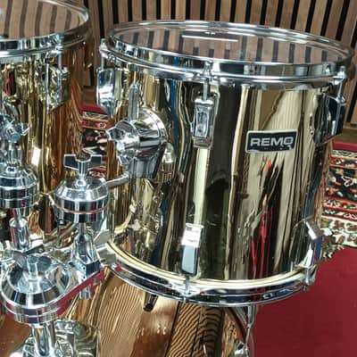 Remo Acousticon Kit In Mirror Gold – 20″, 16″,14″,13″,12″&10″ image 5