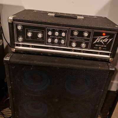 Peavey 400 Series Bass Head 1970s - Black image 1