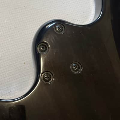 2000's Korean Ibanez S470QS S Series Transparent Black Quiltd Guitar Body LO-TRS Tremolo Ready image 15