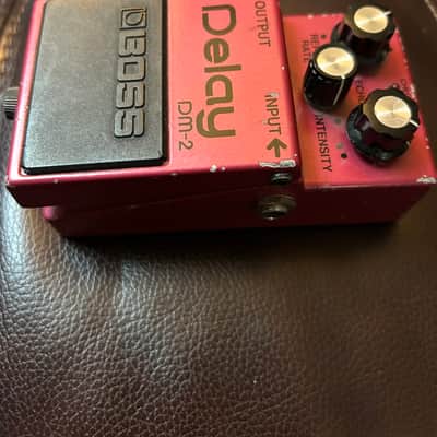 Boss DM-2 Delay (Black Label) 1981 - 1984 - Pink image 9