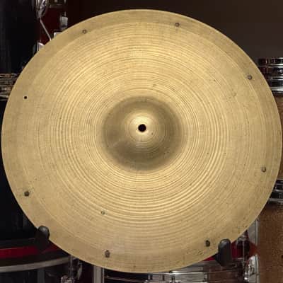 1960's Zildjian A. 18" Sizzle Crash Ride Cymbal 1400g image 5