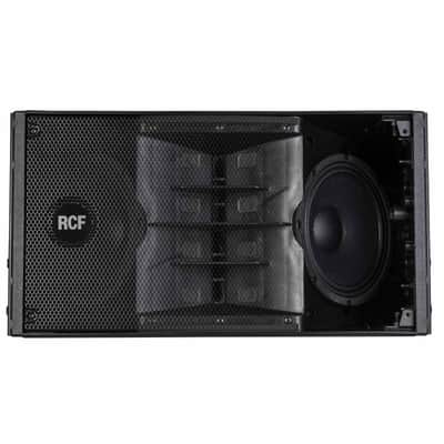 RCF HDL 10-A Active Powered Line Array DJ PA Speakers 2 Pack with Fight Cases image 5